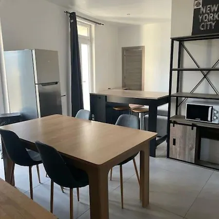 Bel Spacieux - Cuisine Equipee - Tv Ultra Hd 138cm - Balcon Apartment